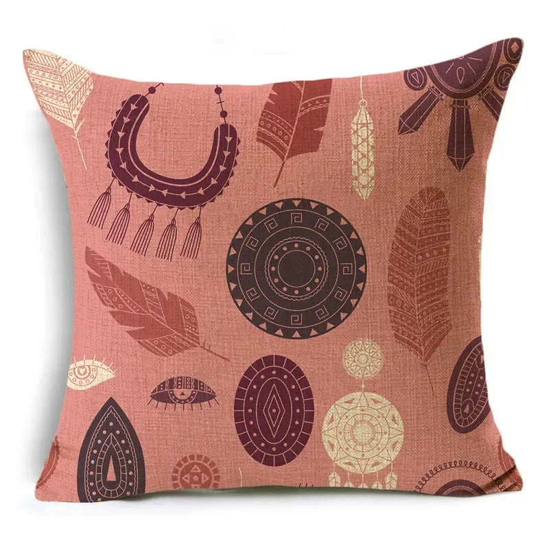 Axyaa Classic Printed Pillowcases 40*40cm/45*45cm/50*50cm Cushion Cover