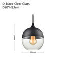 Axyaa Retro Glass LED Pendant Chandelier for Bedroom Dining Room Bar Restaurant