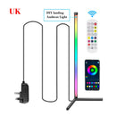 Axya RGB Corner Floor Lamp: Dimmable Smart LED Mood Light for Bedroom