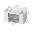 Axyaa Plastic Desk Drawer Organizer Pen Holder Stationery Pencil Storage Box Organize