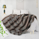 Axyaa Luxe Faux Fur Winter Throw - Cozy Home Decor Accessory