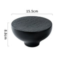 Axyaa Stone Pattern Ceramic High Footed Plate Black White Creative Tableware
