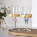 Axyaa Pink Bow Goblet Wine Glass - 420ML Cute Transparent Liqueur Gift