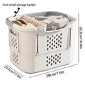 Axyaa Large Foldable Clothes Storage Basket Box: Student Dormitory Organization Solution