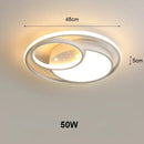 Nordic LED Ceiling Lamp by Axyaa: Modern Lustre for Home Decor & Kids' Room