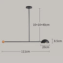 Nordic Minimalist Art Pendant Light for Dining Room by Axyaa