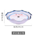 Axyaa Ceramic Sashimi Ice Tray for Molecular Cuisine and Artistic Presentation