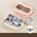 Axyaa Bento Lunch Box for Adults with Compartments and Storage Compatibility