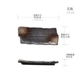 Axyaa Large Ceramic Sushi Plate - Dim Sum Serving Platter