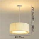 Axyaa Fabric LED Pendant Light - Nordic Designer Hanging Chandelier Fixture