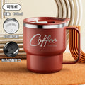 Axyaa Double-Wall Stainless Steel Coffee Mug with Lid, Spill-Proof Travel Cup