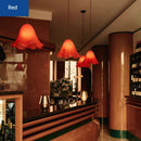Axyaa Small Flower Glass Pendant Light for Bar, Study, Bedside, Living, Dining Room