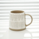 Axyaa Ceramic Nordic Style Hand-painted Mug - Creative Coarse Pottery Coffee Cup