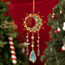 Axyaa Crystal Pendant Handmade Decorative Wind Chime Suncatcher