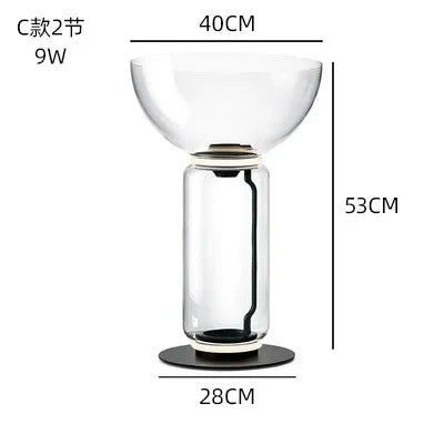 Modern Nordic Chandelier for Dining Room by Axyaa - Glass Jars Led Pendant Light
