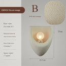 Axyaa Nordic Style Resin Wall Lamp for Home Decor