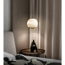 Axyaa Natural Marble Chandelier: Modern Medieval Designer Lamp for Living Room and Bar