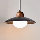 Axyaa Retro Black Hole Stone Flying Saucer Pendant Light