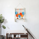 Axyaa Boho Macrame Wall Hanging Shelf Wood Decor for Bedroom Living Room