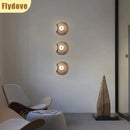 Axyaa Glass UFO Wall Lamp for Elegant Bedroom and Corridor Decor