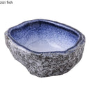 Axyaa Stone Pattern Ceramic Bowl Set - Unique Irregular Design for Soup, Dessert, Sushi