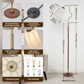 Axyaa Adjustable LED Floor Lamp for Modern Living Room Art Decoration