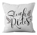 Axyaa Christmas Plaid Pillowcase for Home Sofa Decoration