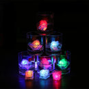 Axyaa LED Glowing Ice Cubes Touch Lights for Bar Atmosphere in Drinking Glass