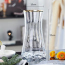 Axyaa Glass Vase for Lilies: Minimalist Nordic Living Room Decor