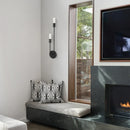 Axyaa Modern Luxury LED Wall Lamp Black Sconce Home Decor for Living Room & Bedroom