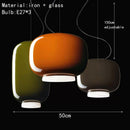 Axyaa Italian Glass LED Chandelier for Hotel & Restaurant Decor