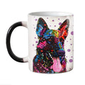 Pop Dogs Heat Reveal Mug, Color Changing Tea Cup, Magic Beer Mugs - Axyaa Brand