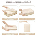 Axyaa Travel Compression Bag Set for Packing Cubes and Luggage Organization