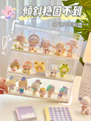 Axyaa Acrylic Anime Figure Display Case - DIY Removable Dustproof Storage Box