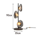Axyaa LED Standing Lamp, 3-Color Brightness Control, Modern Remote-Controlled Floor Lamp