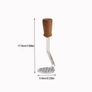 Axyaa Stainless Steel Potato Masher Ricer Crusher Vegetable Fruit Food Kitchen Gadget