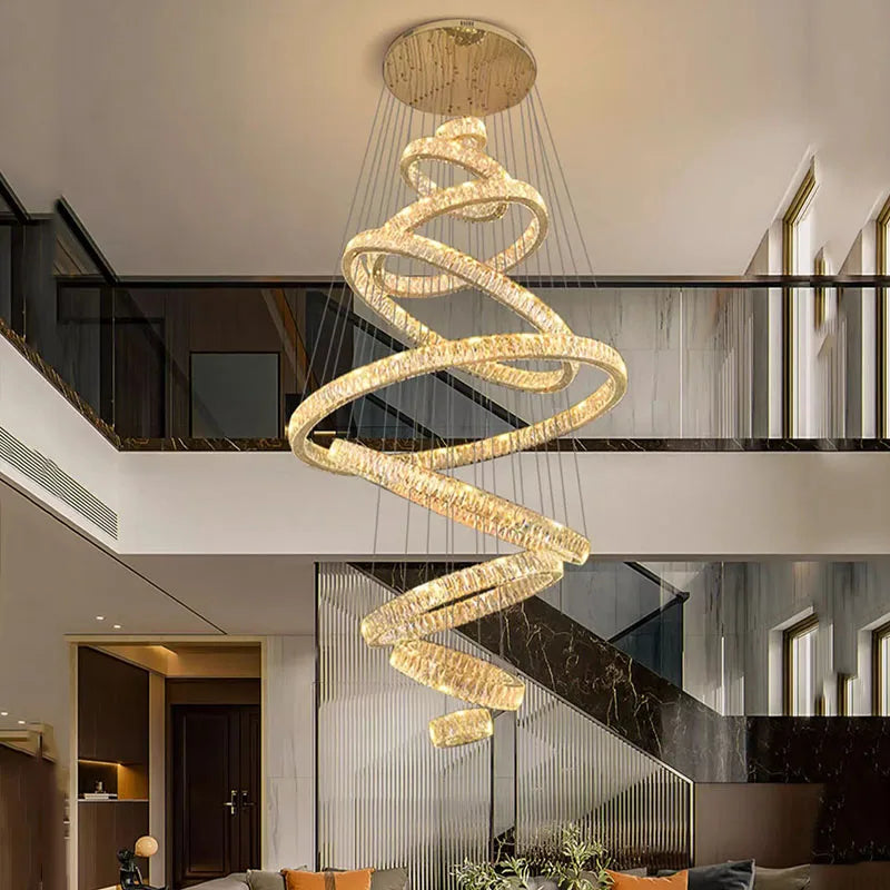 Axyaa Modern Dining Room Pendant Light Indoor LED Chandelier