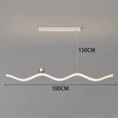 Axyaa Modern LED Pendant Light Chandeliers for Living Room and Dining Room