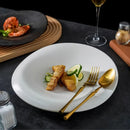 Axyaa Ceramic Salad Plate Set for Hotel Artistic Dining Experience