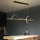Axyaa Dimmable LED Chandelier Pendant Lamps for Home Lighting