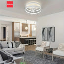 Axyaa Ceiling Fan Light with Adjustable Brightness and Color Temperature