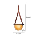 Nordic Glass Pendant Light by Axyaa for Home Decor and Lighting Fixtures