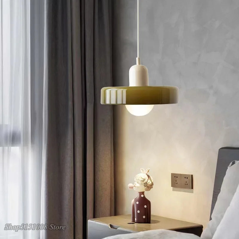 Axyaa Nordic Red Chandelier for Dining and Bedroom
