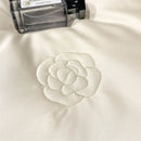 Axyaa Silk Summer Quilt Embroidered Bedspread Blanket Luxe Comforter for Bed