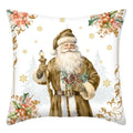 Axyaa Christmas Pillow Cover Set for Festive Home Decor and Gifting
