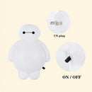 Axyaa LED Night Light Cartoon Shape Wall Lamp Button Switch Energy-Saving US Plug