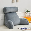 Axyaa Memory Foam Reading Pillow for Office, Sofa, Bedside - Ultra Soft Lumbar Support