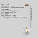 Axyaa Luxury Crystal Chandelier Pendant Light for Home Decor, Bedroom, Restaurant, Bar