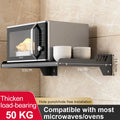 Axyaa Perforated Oven Holder Shelf Bracket for Kitchen Organization