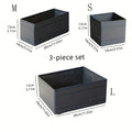 Axyaa Foldable Oxford Cloth Clothes Storage Box Drawer Organizer for Various Items
